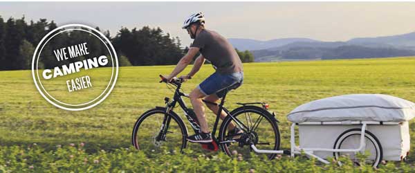 BTurtle - Radanhänger mit Transport- und Campingfunktion