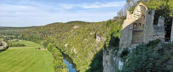 Wanderung zur Rudelsburg – Bad Kösen als Ausgangspunkt